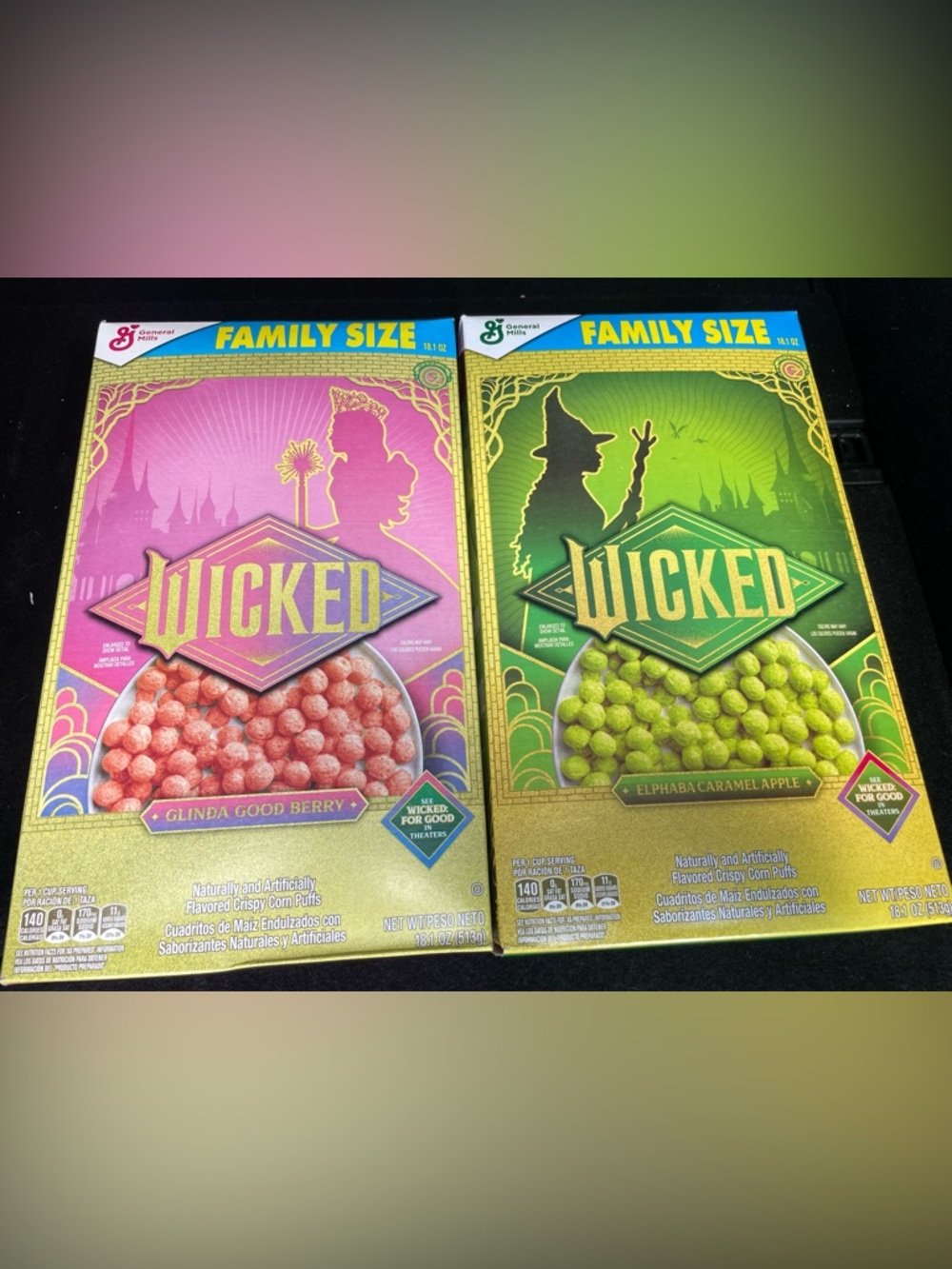 Wicked cereal box set - Picture 2 of 2